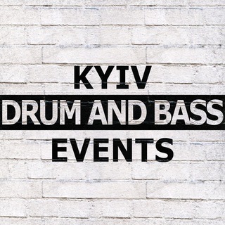 Логотип телеграм канала @dnb_events — DRUM AND BASS EVENTS KYIV | #УкрТґ