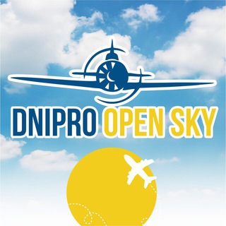 Логотип телеграм -каналу dniproopensky — Dnipro Open Sky