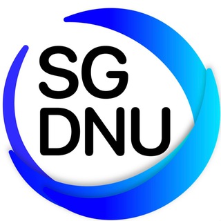 Логотип телеграм -каналу dnu_official — Пресслужба Ради Студентів ДНУ