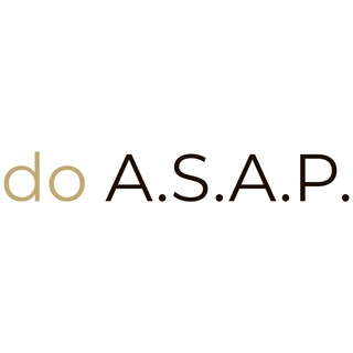 Логотип телеграм канала @doasapconsulting — do A.S.A.P.