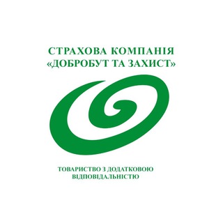 Логотип телеграм -каналу dobrobuttazahist — Страхова компанія "ДОБРОБУТ ТА ЗАХИСТ"