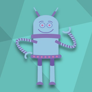 Логотип телеграм канала @dobrorobottg — Детский клуб «Добрый робот»
