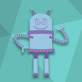 Логотип телеграм канала @dobrorobottg — Детский клуб «Добрый робот»