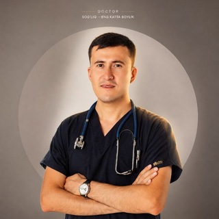 Telegram kanalining logotibi doctor_azizov — 𝐏𝐄𝐃𝐈𝐀𝐓𝐑_𝐀𝐙𝐈𝐙𝐎𝐕