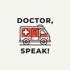 Логотип телеграм -каналу doctor_speak — Doctor, speak!