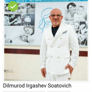Telegram kanalining logotibi doctordilmurod — Dilmurod Irgashev Soatovich UYDA QOLING!
