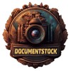 Логотип телеграм канала @documentstock — DocStock - архив документальных фильмов, передач и видеороликов