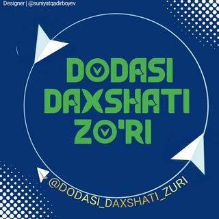 Telegram kanalining logotibi dodasi_daxshati_zori — DODASI DAXSHATI ZO'RI