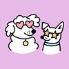 Логотип телеграм канала @dogsmothers — Пёсьи матери 🐕 подкаст • курсы • сообщество
