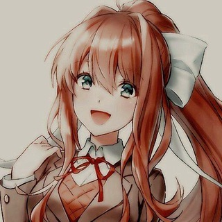 Логотип телеграм -каналу dokidokilitclub — Monika