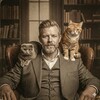 Логотип телеграм канала @dolgikh_and_cats — Долгих и котики