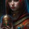 Логотип телеграм канала @dollfromrussia — Русская матрёшка
