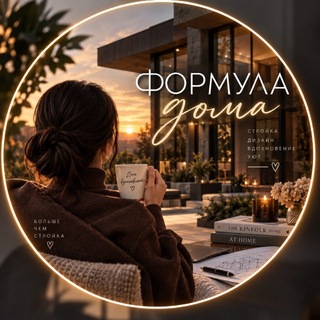 Логотип телеграм канала @dom_concept — Формула дома