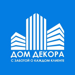 Логотип телеграм канала @dom_decora — Гипсовые 3D панели