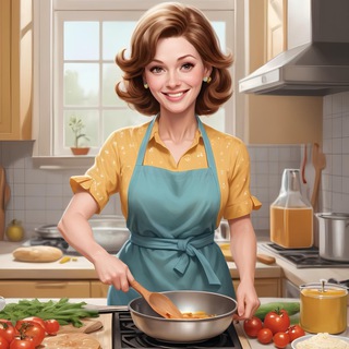 Логотип телеграм канала @dom_recept_tg — Кастрюлька | Домашние рецепты🥘