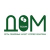 Логотип телеграм канала @dom_team — ДОМ.TEAM
