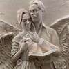 Логотип телеграм канала @domangelov — Дом Ангелов — музей, арт-резиденция, Академия творчества