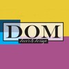 Логотип телеграм канала @domdesignaidekor — ДОМ ДИЗАЙНА и ДЕКОРА