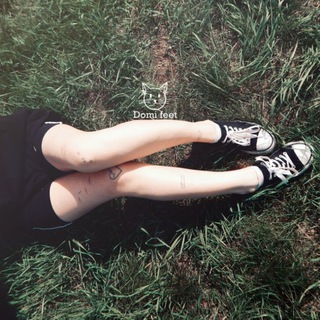 Логотип телеграм канала @domi_feet — Domi feet🐱