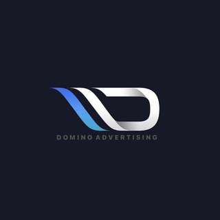 Logotipo del canal de telegramas domino_advertising - دومینو | تبلیغات اینستاگرام