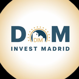 Логотип телеграм канала @dominvestmadridhome — Недвижимость с ДомИнвестМадрид