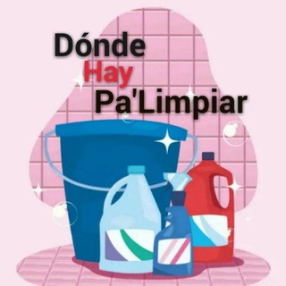 Logotipo del canal de telegramas dondehaypalimpiar - DondeHayPa'Limpiar