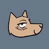 Логотип телеграм канала @donnakich — Donna Kich // Рисую и пишу 🐺