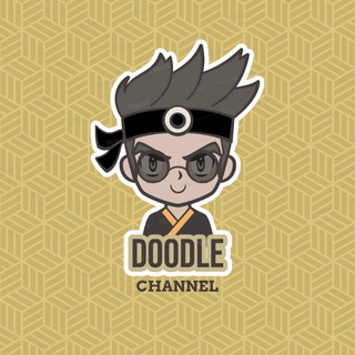 Логотип телеграм канала @doodle_inside — DOODLE INSIDE