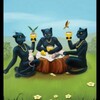 Логотип телеграм канала @doorscards — Карты, Двери, три кота