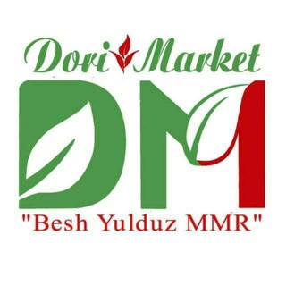 Telegram kanalining logotibi dorimarket — ”Dori Market” дорихоналар тармоғи