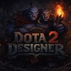 Логотип телеграм канала @dota2designer — Dota 2 Designer