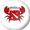 Логотип телеграм канала @dotacrab — DotaCrab