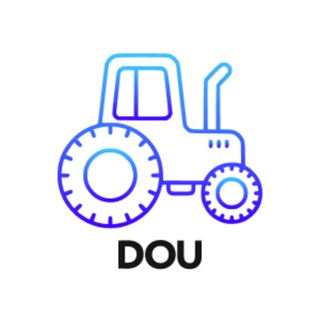 Логотип телеграм -каналу dou_relocate — Трактор на DOU