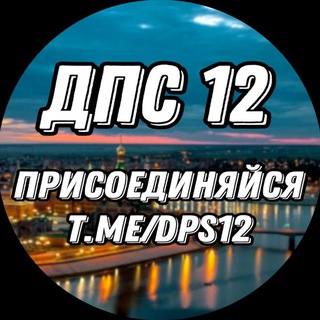 Логотип телеграм канала @dps12 — ДПС 12