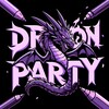 Логотип телеграм канала @dragonpartyy — DRAGON PARTY💜