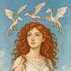 Логотип телеграм канала @dragons_inside — Ася и драконы