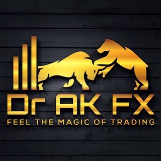 Logo of telegram channel drakforex — DR AK FX Trading Academy - Feel the magic of trading!!!