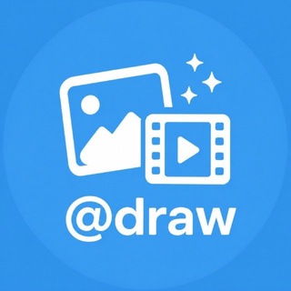 Логотип телеграм канала @draw_tg — @draw news