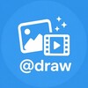 Логотип телеграм канала @draw_tg — @draw news