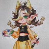 Логотип телеграм канала @drawhelp — Художественный уголок•💌