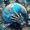 Логотип телеграм канала @drawnbyai — AI World || Мир ИИ