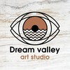 Логотип телеграм канала @dream_valley_art — Dream Valley | Творческая мастерская