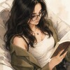 Логотип телеграм канала @dreamopeneyes — сонька читает 🔞📓