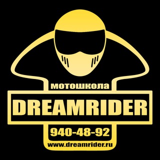 Логотип телеграм канала @dreamrider_spb — Мотошкола Dreamrider