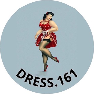 Логотип телеграм канала @dress161_plussize — Одежда больших размеров dress.161
