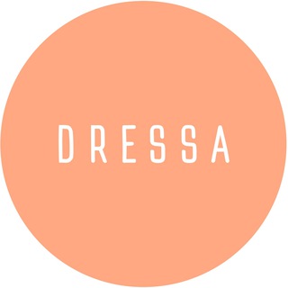 Логотип телеграм -каналу dressadrop — TM Dressa - виробник жіночого одягу