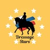 Логотип телеграм канала @dressagestars — ️ DRESSAGE STARS ️