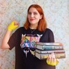 Логотип телеграм канала @dressing_books — книжная раздевалка 📒