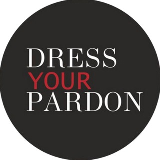 Логотип телеграм канала @dressyourpardon1 — DressYourPardon
