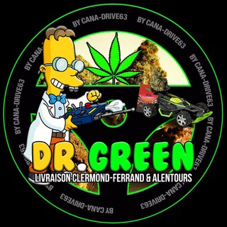 Logo de la chaîne télégraphique drgreen63 - Dr.Green (by CANA-DRIVE63)